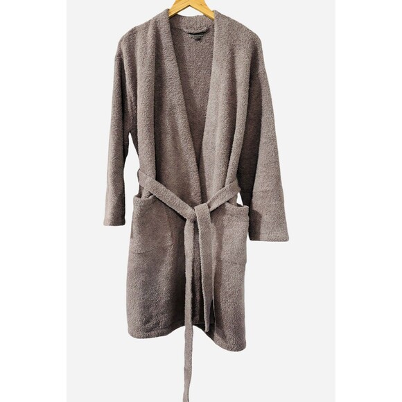 Barefoot Dreams CozyChic Beach Rock Pocket Plush Robe Women’s Size L/XL NWOT - Picture 6 of 10